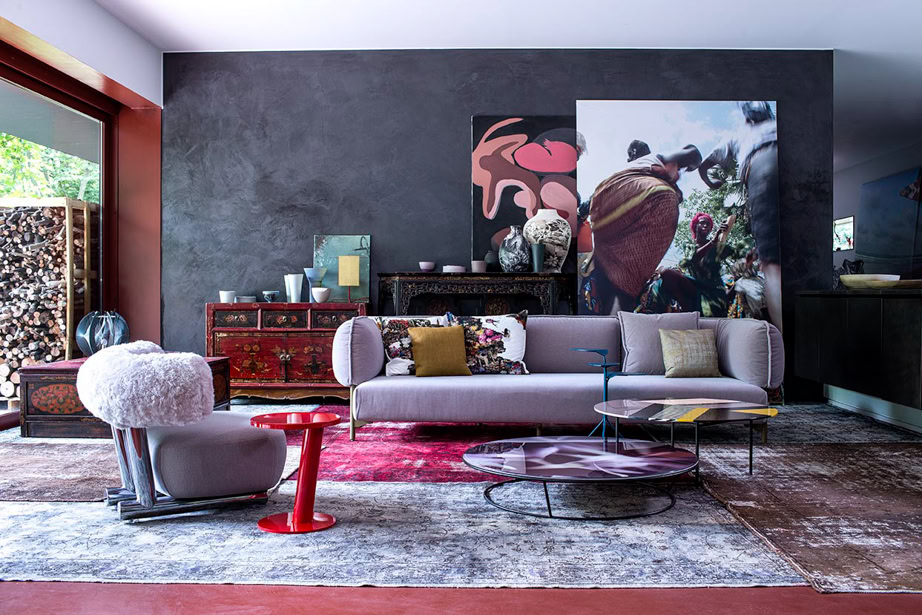 Moroso pipe sale armchair